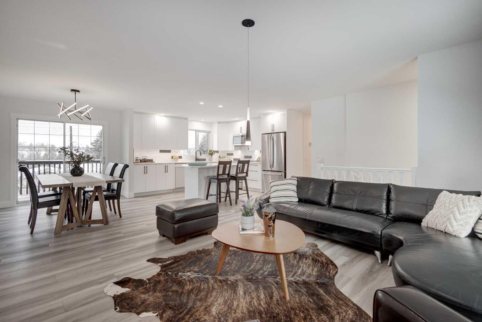 Living & Kitchen — after