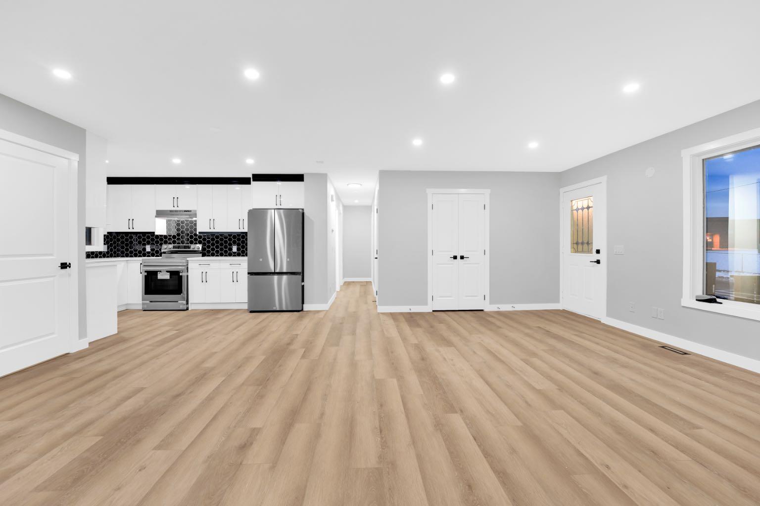 Open-Concept Living & Kitchen