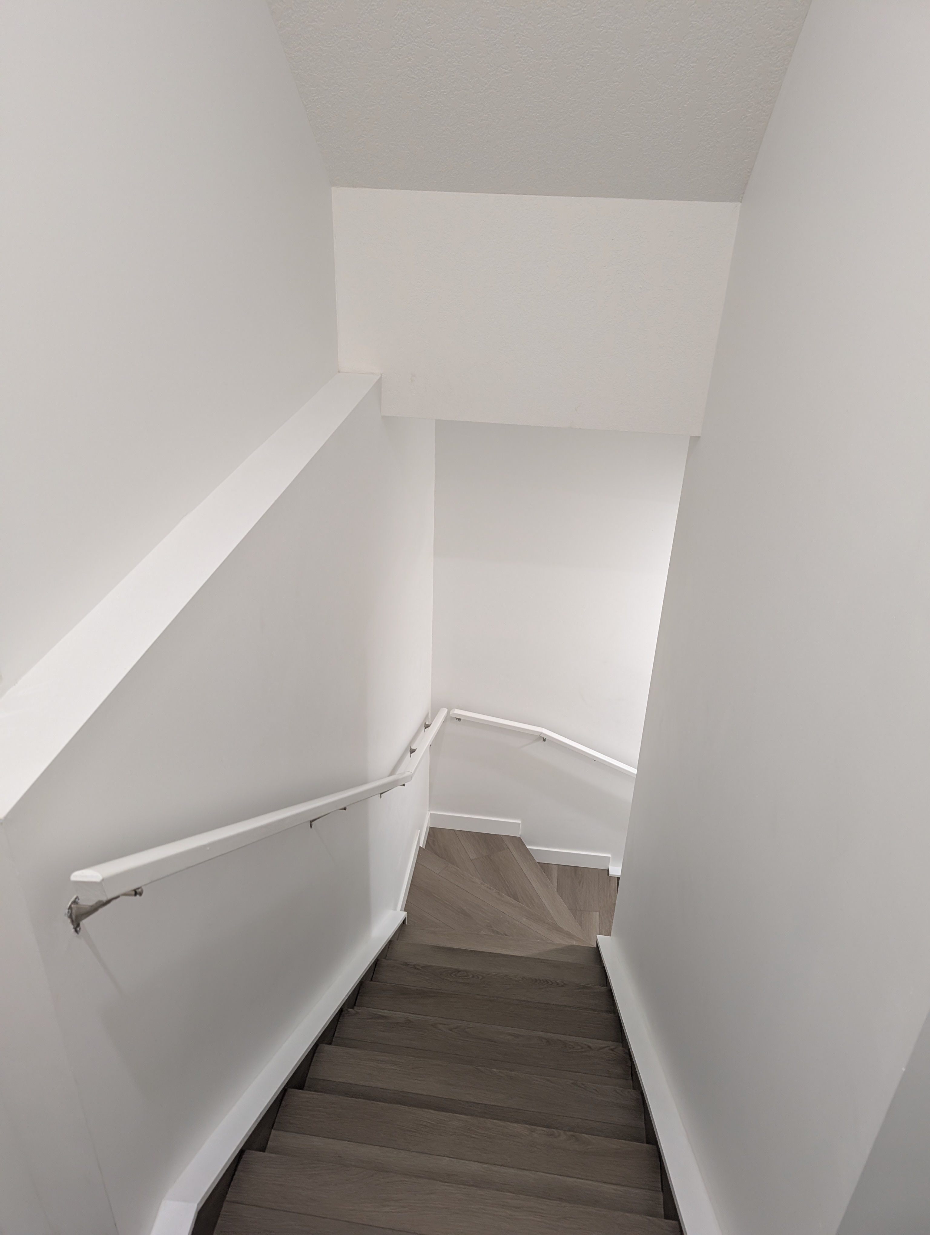 Stairwell to suite