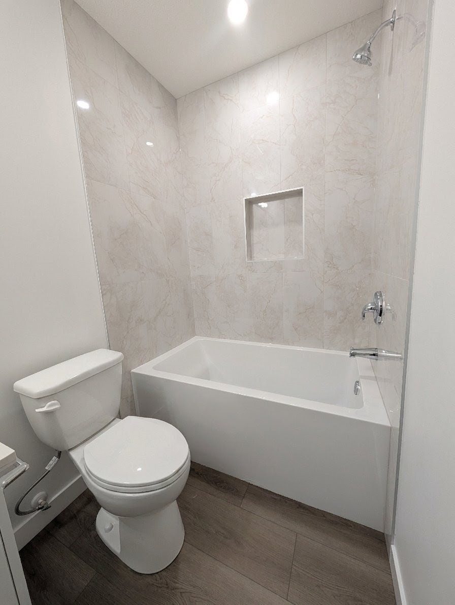 Three-piece bathroom
